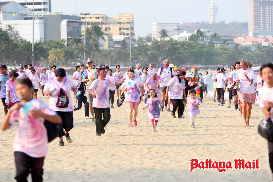 Pattaya News 1 Rotary Charity Colour Run 2023 Pic 13 Copy