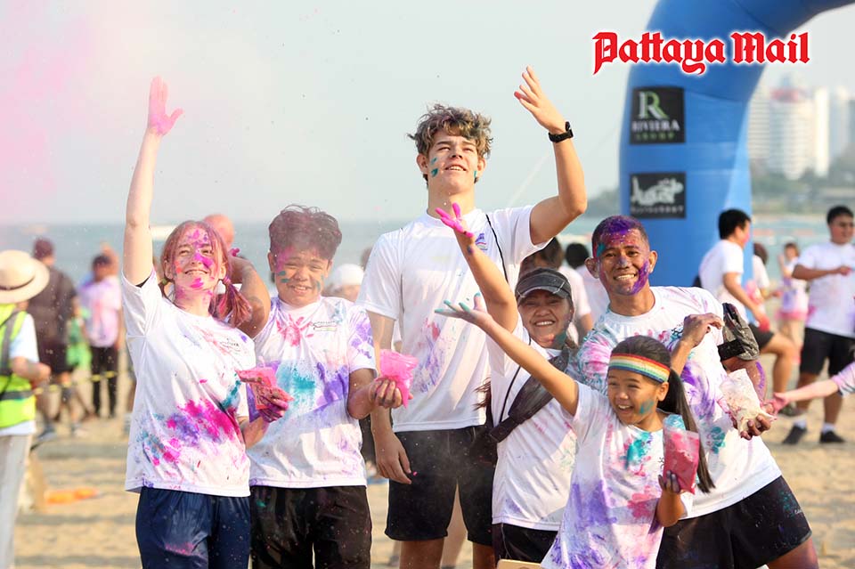 Pattaya News 1 Rotary Charity Colour Run 2023 Pic 6 Copy